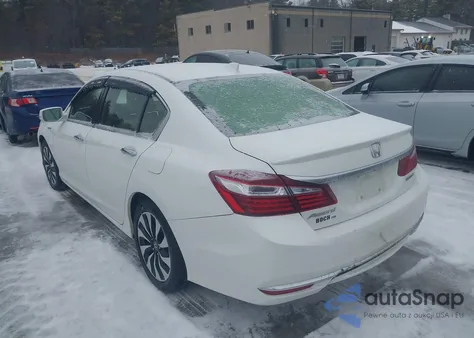 2017 Honda Accord Hybrid из США, поврежденный, VIN JHMCR6F36HC004490